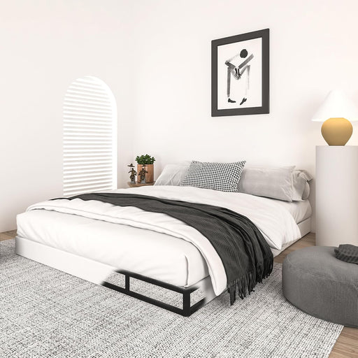 5 Inch Box Spring for Queen Bed, Heavy Duty 3000 LBS Metal Bed Base with Easy Clean Fabric Cover Easy Assembly Mattress Foundation