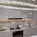 32 Inch Gold Crystal Butterfly Chandelier CeilingMount