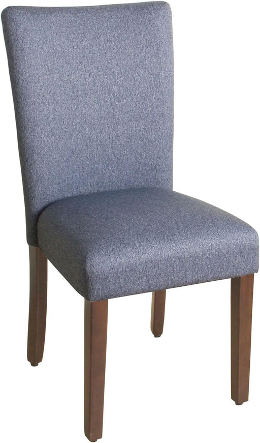 Parsons Classic Upholstered Accent Dining Chair, Single Pack, Blue