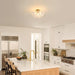 Bubble Chandelier 17In CrystalGlass Bubbles Semi Flush