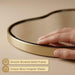24"X40" Wall Mirror Irregular Mirror for Bathroom Bedroom & Entryway