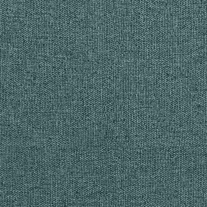 Lowell Mid Century Modern Bentwood Dining Chair in Light Turquoise Blue Linen Look Fabric, for the Dining Room