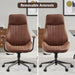Dark Brown Ergonomic Executive Office Chair Deluxe