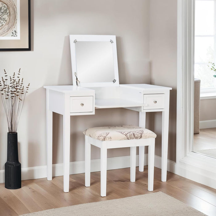 Vanity Set White