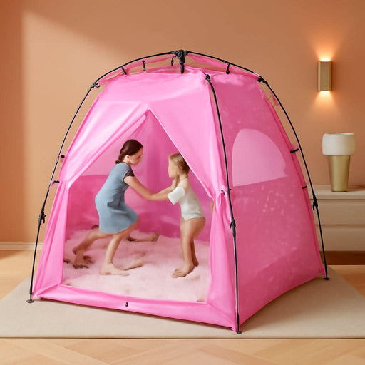 Kids Pop Up Play Tent 78x66 Inch Princess Castle Playhouse