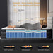 Queen Mattress 14 Inch Hybrid Mattress Euro Top Medium Firm for Back & Lumbar Support [New Version], 365 Night Trial, Individual Pocket Spring for Motion Isolation & Pressure Relief