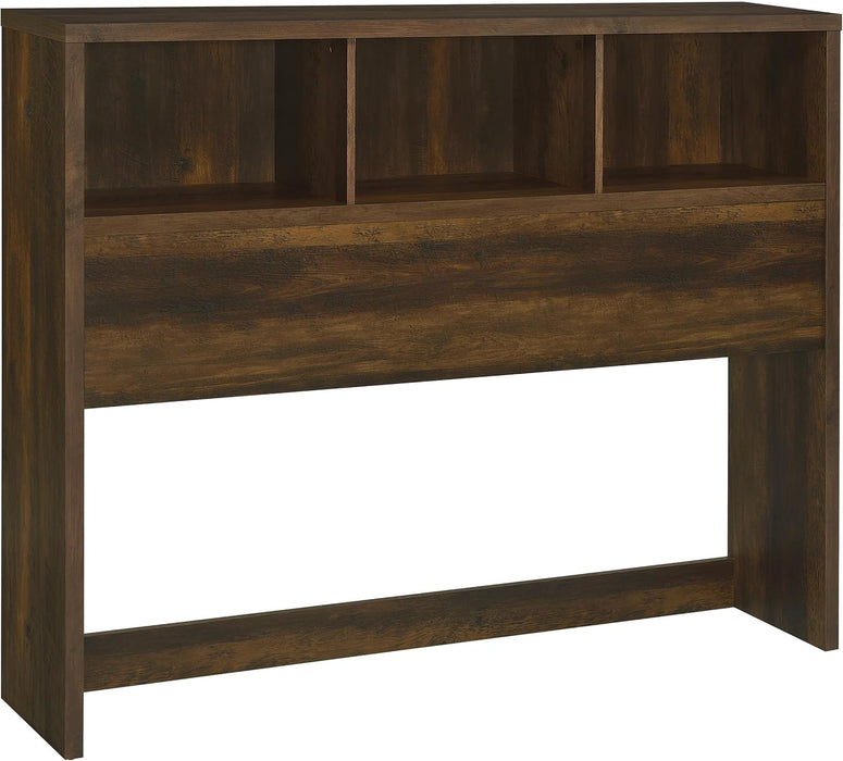 Westpark 49-Inch Queen Bookcase Headboard Dark Pine