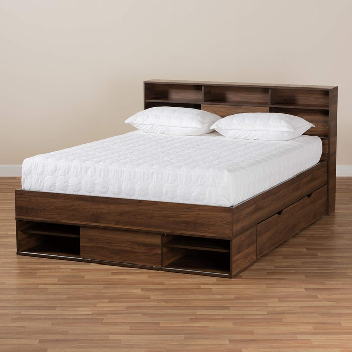 Beds (Platform), Queen, Dark Brown