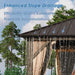 Domi 10x14 EspressoBrown All Weather Gazebo OutdoorPatio