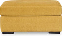 Keerwick Modern Ottoman for Living Room, Yellow