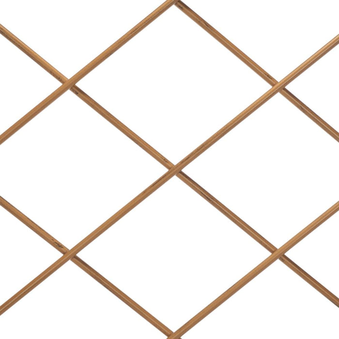 Stitch Headboard, Queen, Antique Gold