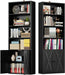 70-Inch Tall Industrial-Grade 6-Shelf Bookcases With Doors