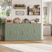 71" W Kitchen Buffet Cabinet with Storage, Large Coffee Bar Cabinet
