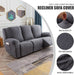 Recliner Sofa Covers Sectional Couch Cover for Reclining Couch 3 Seat, 5-Pieces 3 Cushion Sofa Stretch Recliner Sofa Slipcover, Soft Jacquard Furniture Dog Couch Cover Protector