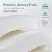 Twin 6Inch Bonnell Spring Hybrid Mattress AdaptiveFoam