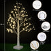 144 LED Birch Tree Lights, DIY Artificial Tree Lamp Timer Battery/Usb Operated, Tabletop Bonsai Fairy Light Spirit Tree for Bedroom Christmas Home Gifts Decor (Warm White)