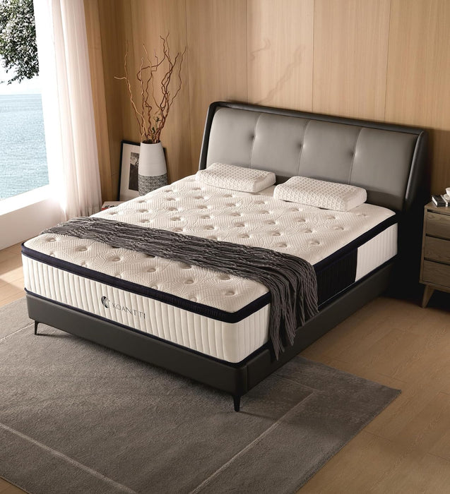 Full Hybrid Mattress Medium-Firm, 10", CertiPUR-US Certified