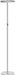 Halo Split Floor Lamp, Modern Bright LED Torchiere Floor Lamp for Offices - Dimmable, Tall Standing Lamp for Living Room or Bedroom - Adjustable Light W/Rotating Angles - Platinum Silver
