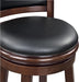 Augusta Swivel Extra Tall Bar Stool - Cappuccino