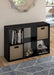 Closetmaid 6 Cube Storage Shelf Organizer Bookshelf with Open Back, Vertical or Horizontal, Easy Assembly, Wood, Black Finish