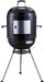 Vertical 18 Inch Charcoal BBQ Smoker, 4-In-1 Portable Outdoor Grill with Adjustable Air Vent, 600 SQ. in Cooking Area, Built-In Temperature Gauge, BBQ Grill for Camping, Picnics - 810-36014