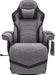 900 Gaming Recliner - Video Games Console Recliner Chair, Computer Recliner, Adjustable Leg Rest and Recline, Recliner with Cupholder, Reclining Gaming Chair with Footrest - Gray Fabric