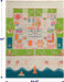 71X52Inch Oversized Educational Playtime Rug For Kids