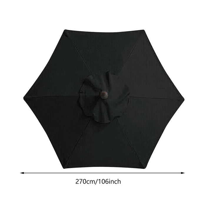 Waterproof Outdoor Garden UV Protection Parasol Sunshade Umbrella Cover Cloth