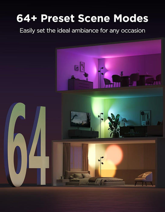 Govee Tree Floor Lamp LuminBlend Matter Compatible