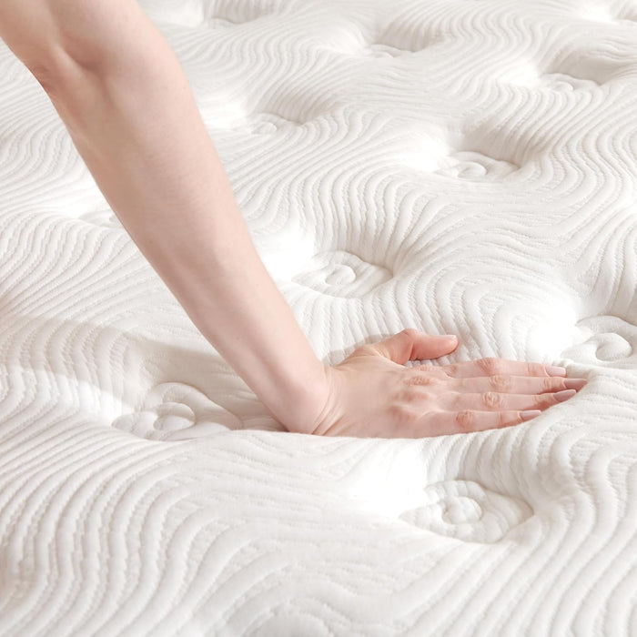 Queen Hybrid Mattress 12 Inch MemoryCloudFoamUltra