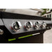 4-Burner Propane Gas Grill in Black with Stainless Steel Main Lid