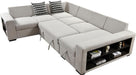 Oversized Sectional Sleeper Sofa with Storage