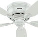 Low Profile IV, Indoor, Ceiling Fan, No Light, 42 Inch, Snow White