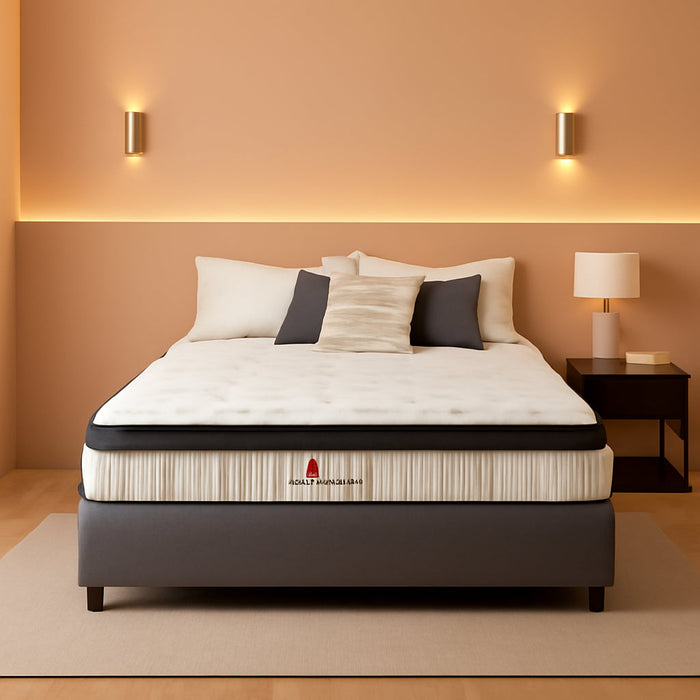 Queen TwelveInch MemoryFoam Hybrid Mattress CertipurUS