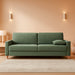 70In Emerald Corduroy Oversized Cushioned ThreeSeater Sofa