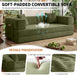 Emerald 78.8 Inches Transformable Sleeper Couch Bed