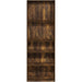 Jaya Simply Home Adjustable Shelf Bookcase, 5-Tier, Amber Pine