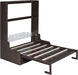 Queen Size MurphyBed WithSofa EspressoFinish SolidWood