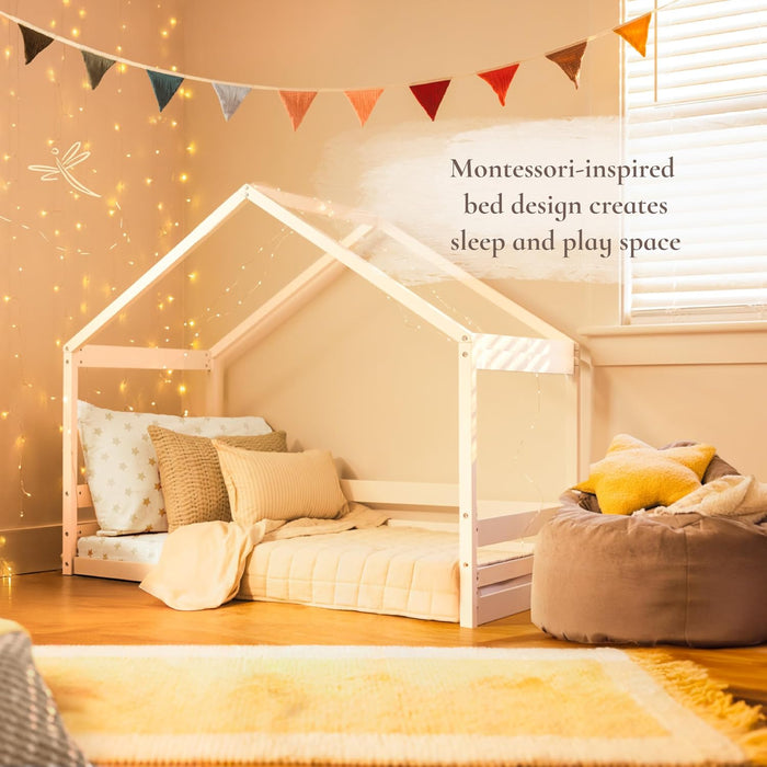 Trellis House Pictureperfect Toddler Bed True White
