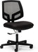 Volt Ergonomic Office Chair, Armless, Office Desk Computer Chair, Black