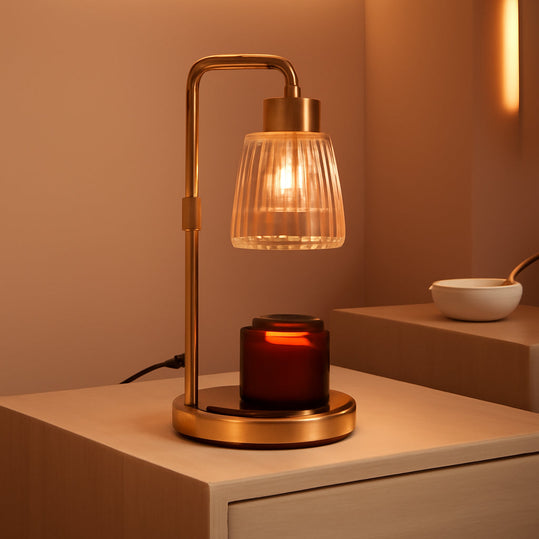 Candle Warmer Lamp with Timer Dimmable, Birthday Gifts for Women Mom, House Warming Gifts New Home Decor, Wax Melt Warmer for Jar Candles with 2 Bulbs