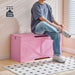 Rose Pink 39.4Inches PremiumStorage Bench Toy Chest