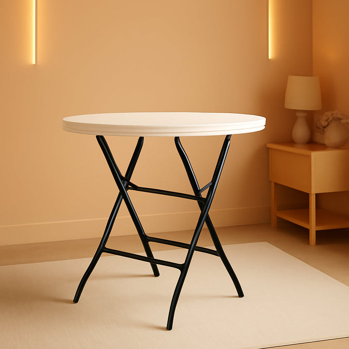 28In UltraPortable Folding Bar Height Cocktail Table