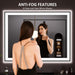 48"X36" LED Bathroom Mirror Black Framed