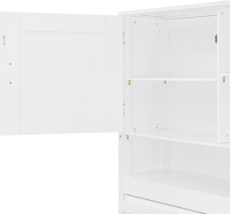 Queen Murphy Wall Bed With HydraulicLiftStorageCabinet