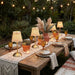 12 Inch Rattan Cordless Table Lamp, without Bow, Gold, 4 Pack