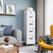 White IndustrialGrade 4 Drawer File Cabinet Lockable