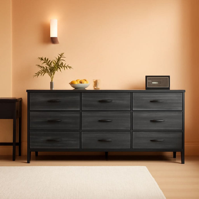 black 60 inch dresser Made Goods Jarin 60" Dresser