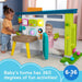 Baby Learning Toy Laugh & Learn Ultimate Playhouse with Smart Stages & 9 Pretend Play Accessories, Infants & Toddlers Ages 6+ Months