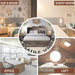 MurphyBedQueenCabinetGreyWithIntegratedUSBChargingSystem